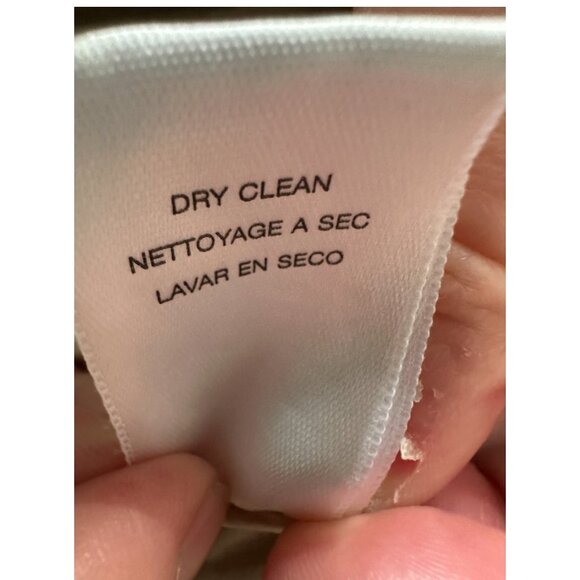 Michael Michael Kors Gold Metallic Eyelet Shift Dress Size 12 - Picture 9 of 9